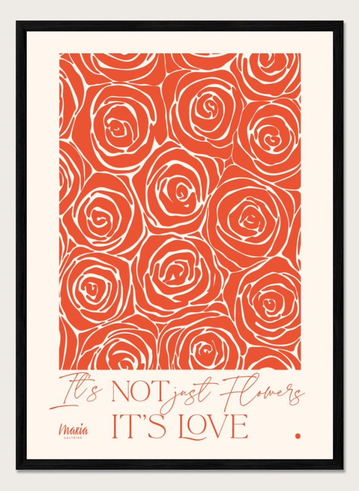 A4/8x12 inches (Framing Available) / Black Wood Frame