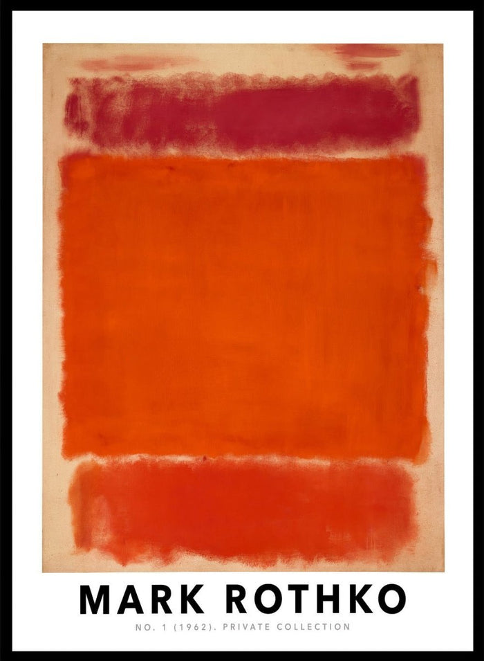 Mark Rothko No. 1 1962 Art Print_Sugar & Canvas_Mark Rothko