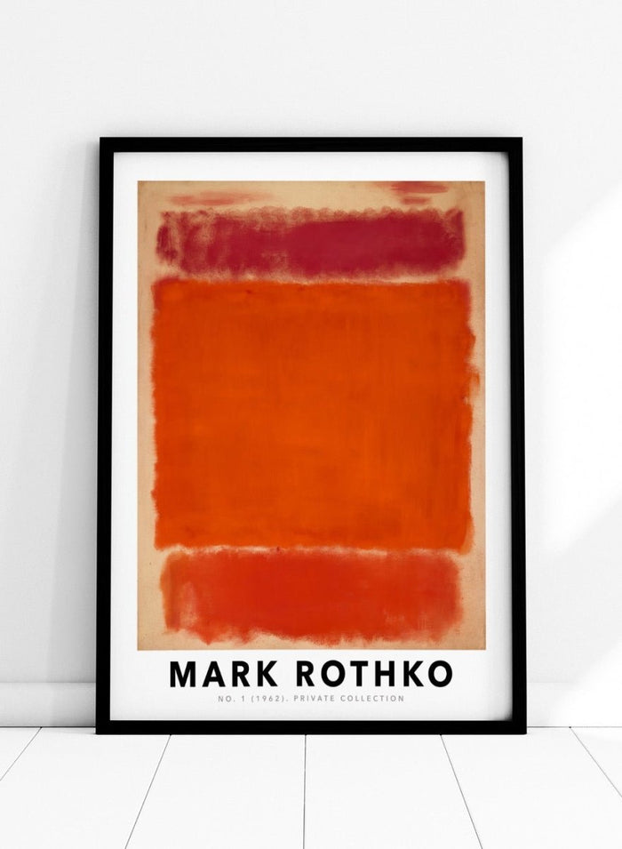 Mark Rothko No. 1 1962 Art Print_Sugar & Canvas_Mark Rothko
