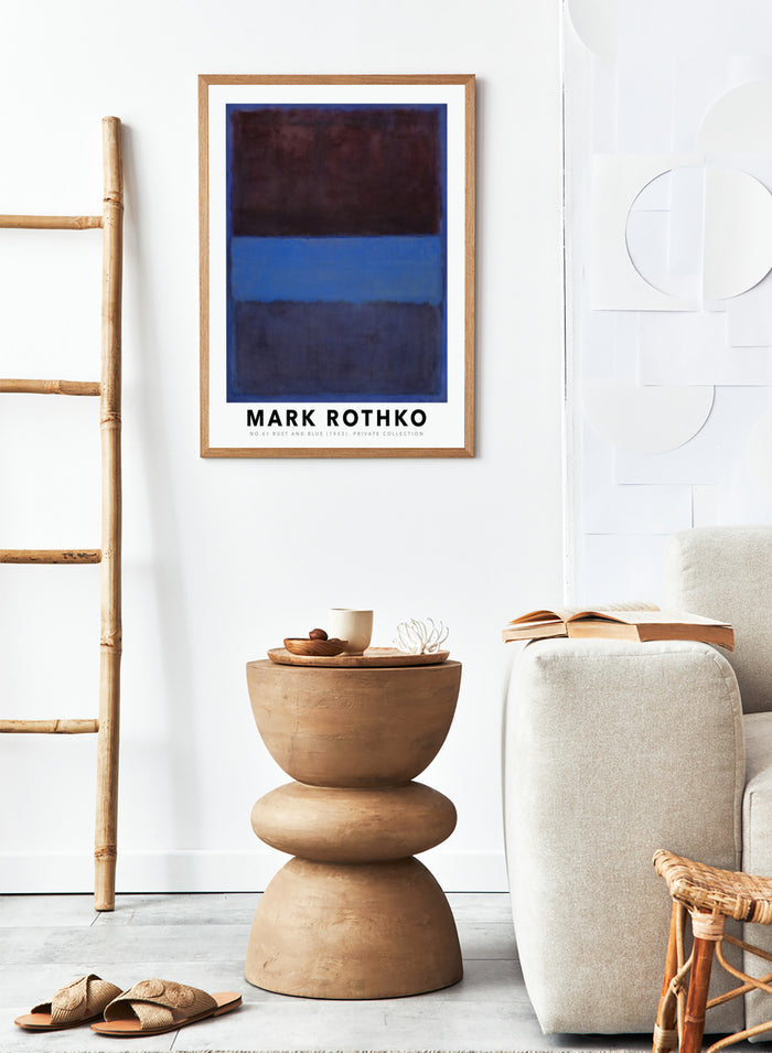 Mark Rothko No. 61 Rust and Blue 1953 Art Print