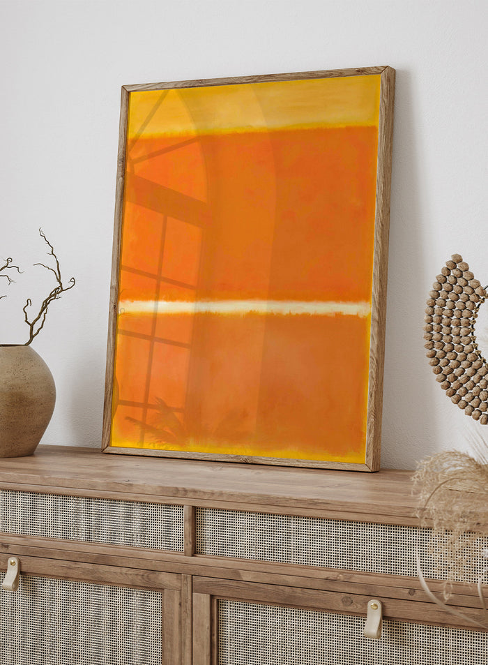 Mark Rothko Saffron 1957 Art Print