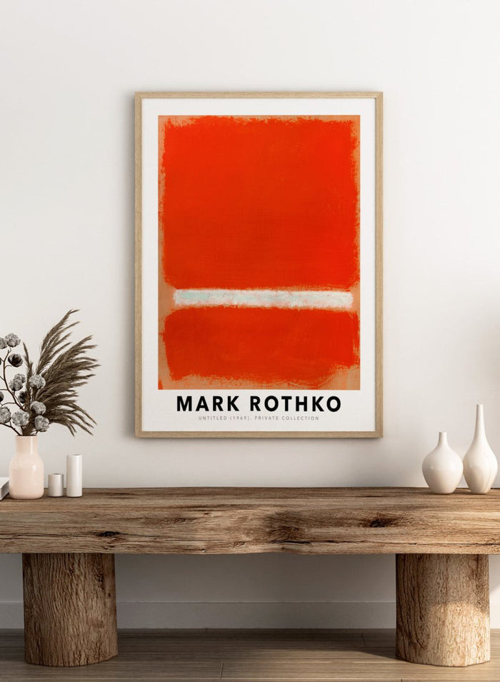 Mark Rothko Untitled 1969 Art Print_Sugar & Canvas_Mark Rothko