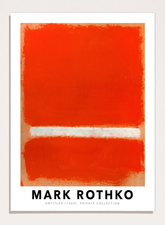 Mark Rothko Untitled 1969 Art Print_Sugar & Canvas_Mark Rothko