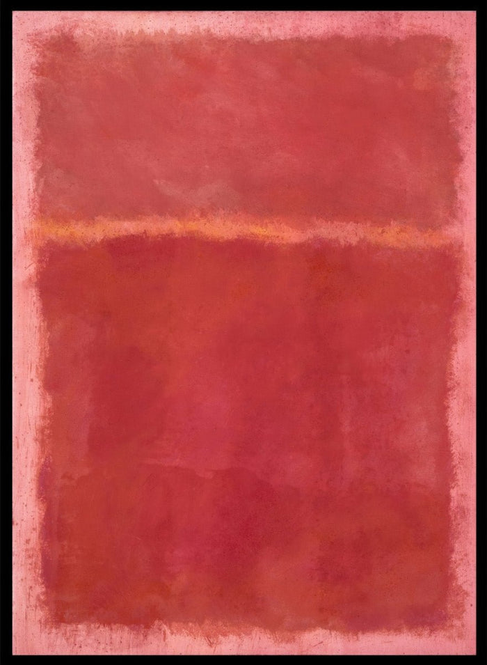 Mark Rothko Untitled (Red, Orange on Pink) 1968 Art Print_Sugar & Canvas_Mark Rothko