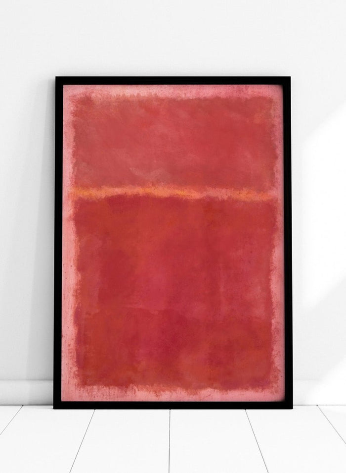 Mark Rothko Untitled (Red, Orange on Pink) 1968 Art Print_Sugar & Canvas_Mark Rothko