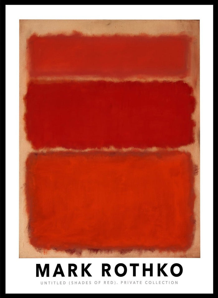 Mark Rothko Untitled (Shades of Red) Art Print_Sugar & Canvas_Mark Rothko