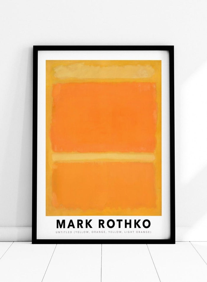 Mark Rothko Untitled (Yellow, Orange, Yellow, Light Orange) Art Print_Sugar & Canvas_Mark Rothko