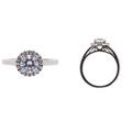 Martin Flyer Solitaire Engagement Ring