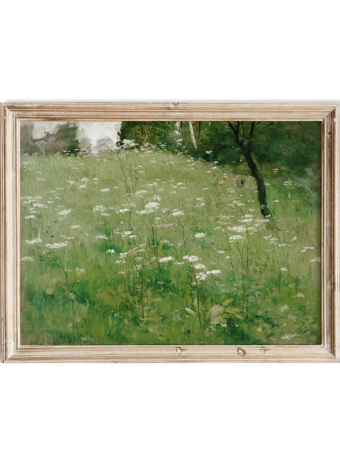 "Meadow with Flowers" Art Print_Sugar & Canvas_Franz Xaver Gräßel