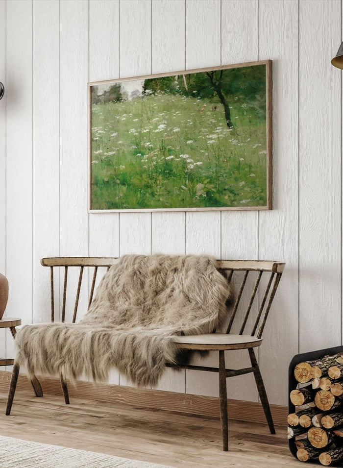 "Meadow with Flowers" Art Print_Sugar & Canvas_Franz Xaver Gräßel