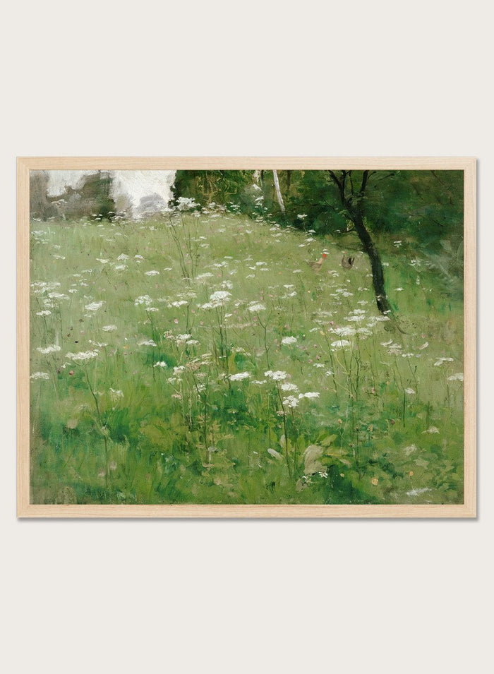 "Meadow with Flowers" Art Print_Sugar & Canvas_Franz Xaver Gräßel
