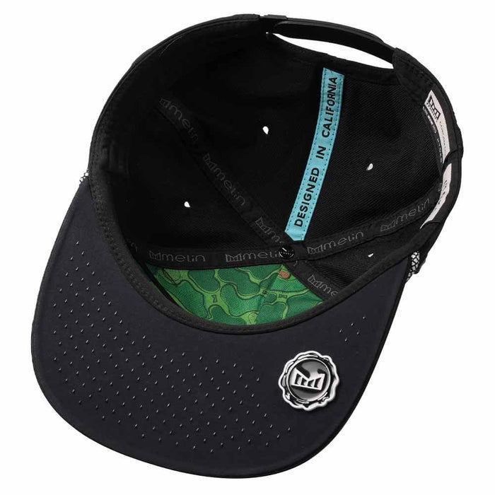 Melin Coronado Links Hydro Golf Cap Black - SP26 Men