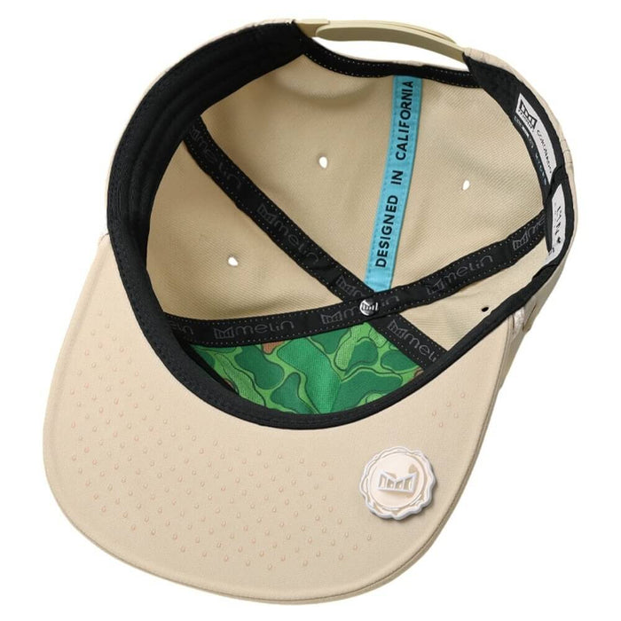 Melin Coronado Links Hydro Golf Cap Khaki - FA26 Men
