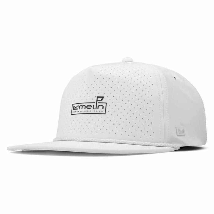 Melin Coronado Links Hydro Golf Cap White - SP26 Men