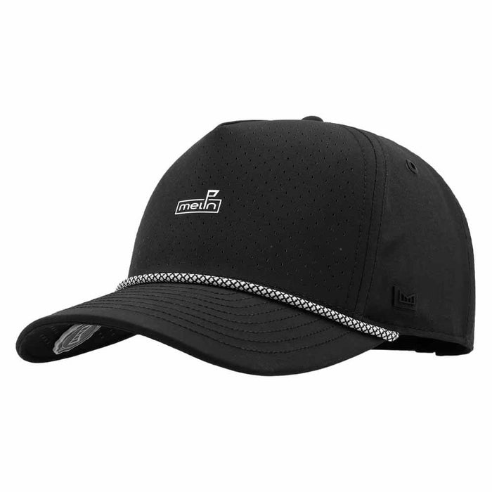 Melin Odysea Rope Links Hydro Golf Cap Black - SP26 Men