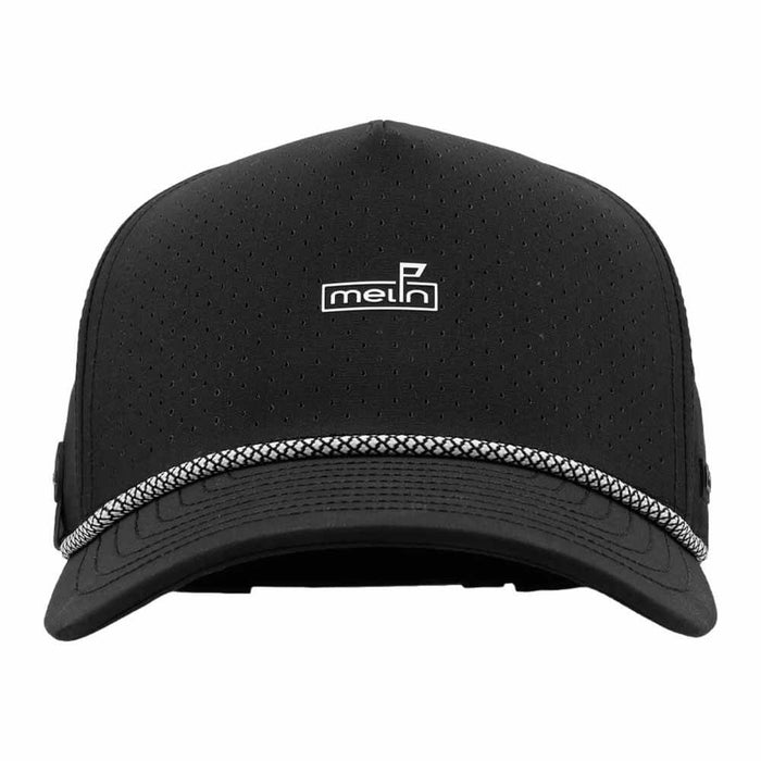 Melin Odysea Rope Links Hydro Golf Cap Black - SP26 Men