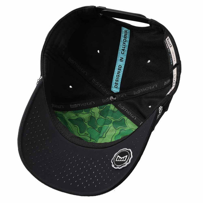 Melin Odysea Rope Links Hydro Golf Cap Black - SP26 Men