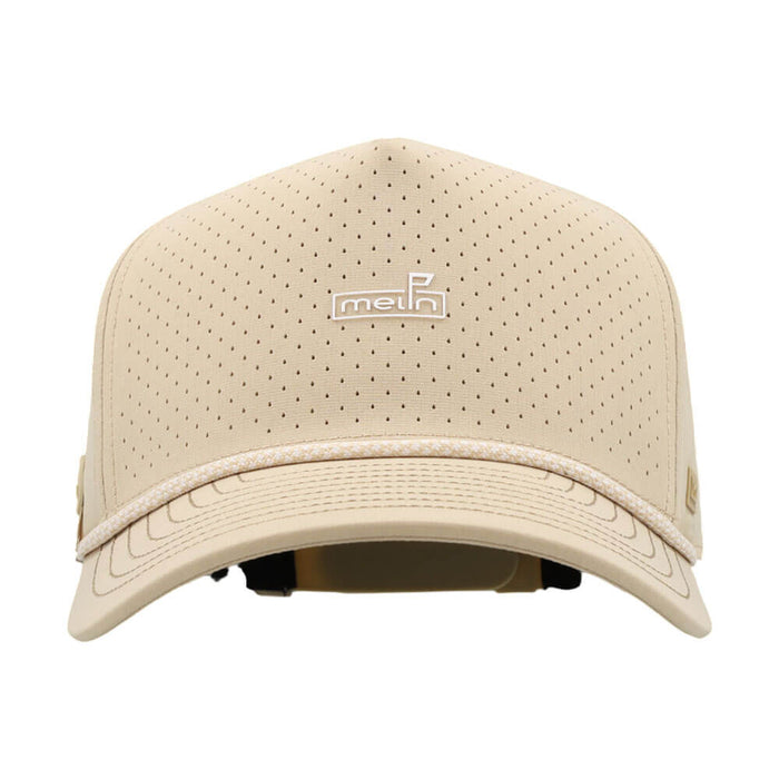 Melin Odysea Rope Links Hydro Golf Cap Khaki - FA26 Men