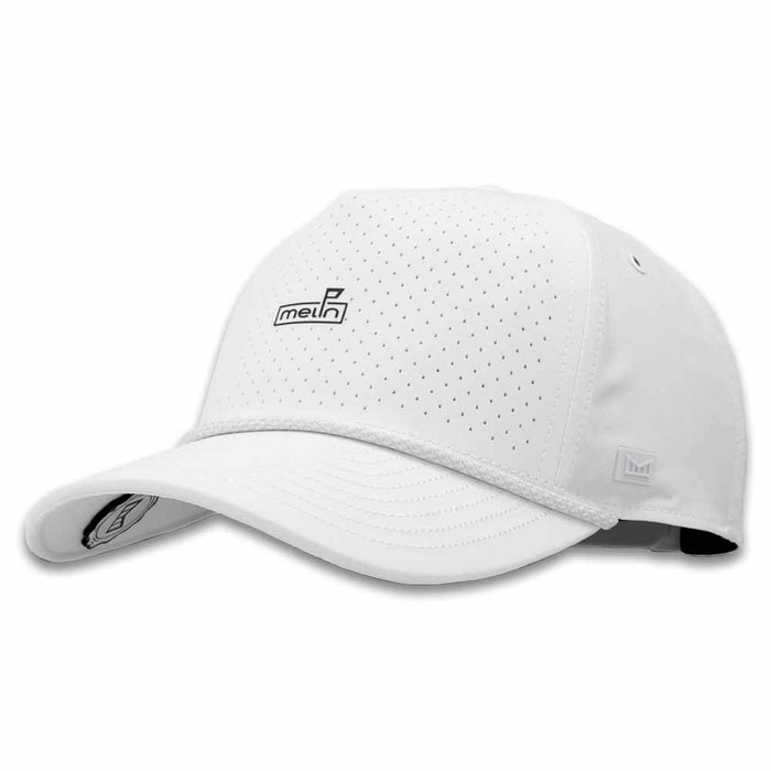 Melin Odysea Rope Links Hydro Golf Cap White - SP26 Men
