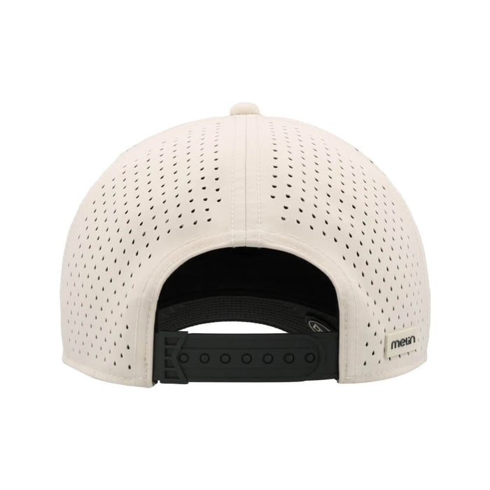 Melin Odysea Stacked Hydro Golf Cap Moonbeam/Pirate Black - SU26 Men