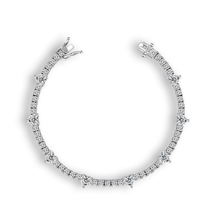 Mélissandre Heart Bracelet