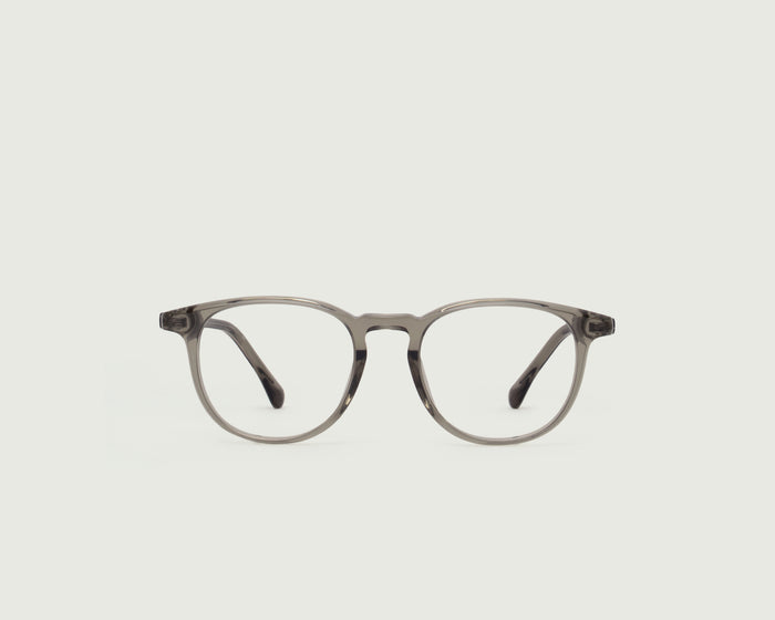 Bonsai::Miller Eyeglasses round Gray acetate front