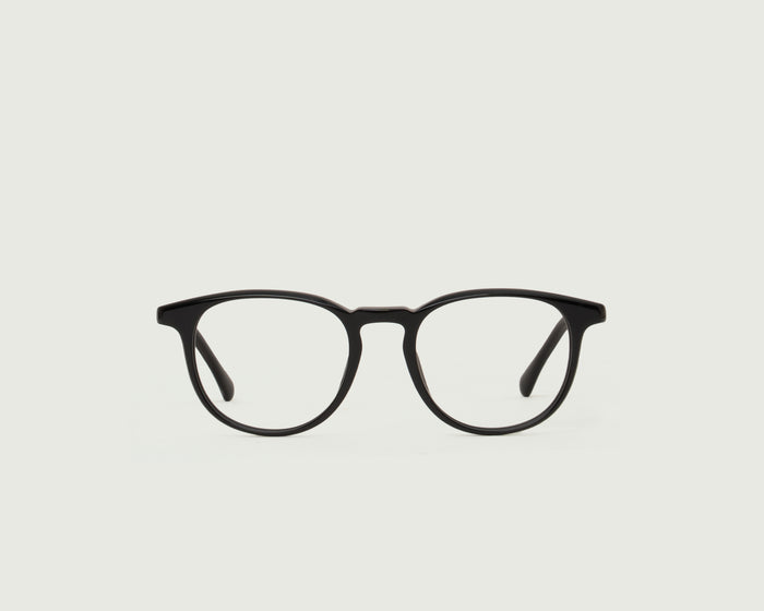 Ink::Miller Eyeglasses round Black acetate front