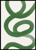 Minimalist Green Paint Brush Strokes Art Print AB22_Sugar & Canvas_Sugar & Canvas