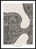 Minimalist Mid Century Modern Lines Art Print AB08_Sugar & Canvas