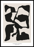 Minimalist Mid Century Modern Shapes Art Print AB16_Sugar & Canvas