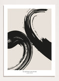 Minimalist Paint Brush Strokes Art Print AB06_Sugar & Canvas_Sugar & Canvas