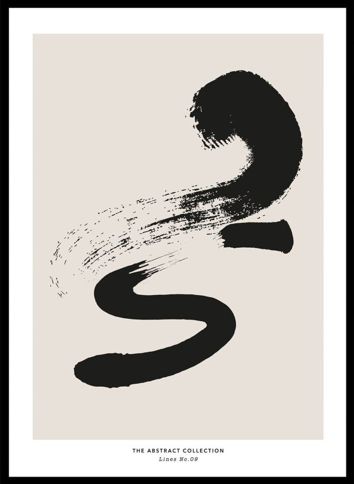 Minimalist Paint Brush Strokes Art Print AB15_Sugar & Canvas_Sugar & Canvas