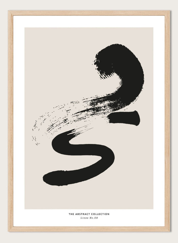 Minimalist Paint Brush Strokes Art Print AB15_Sugar & Canvas_Sugar & Canvas
