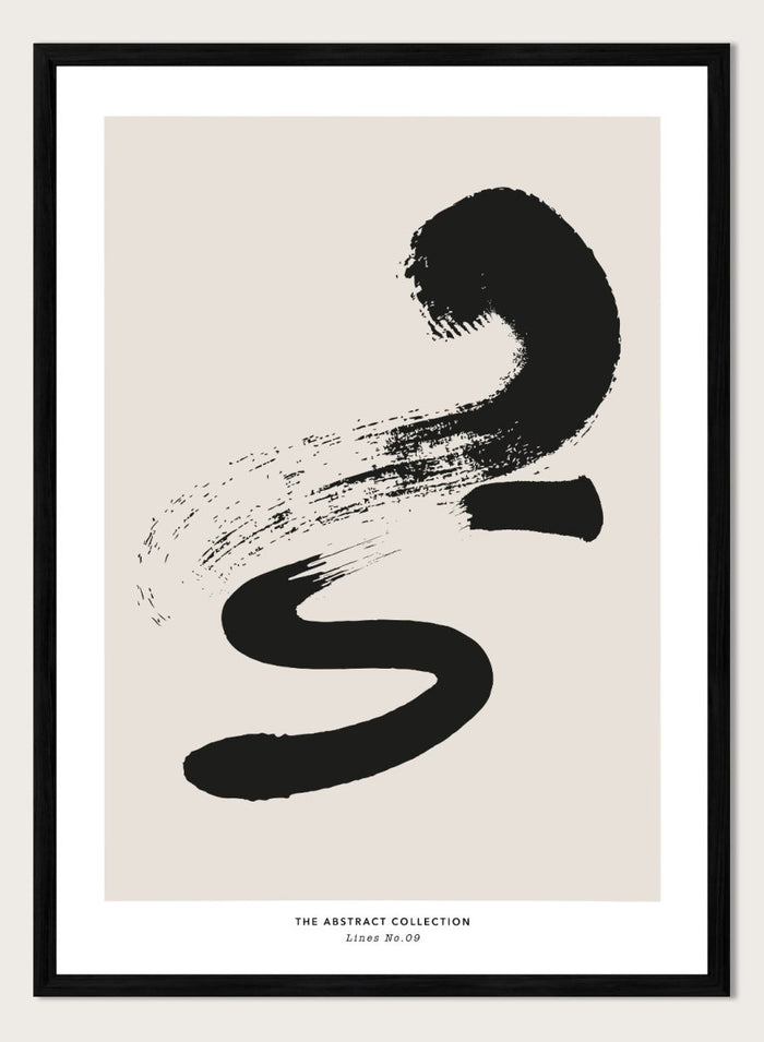 Minimalist Paint Brush Strokes Art Print AB15_Sugar & Canvas_Sugar & Canvas