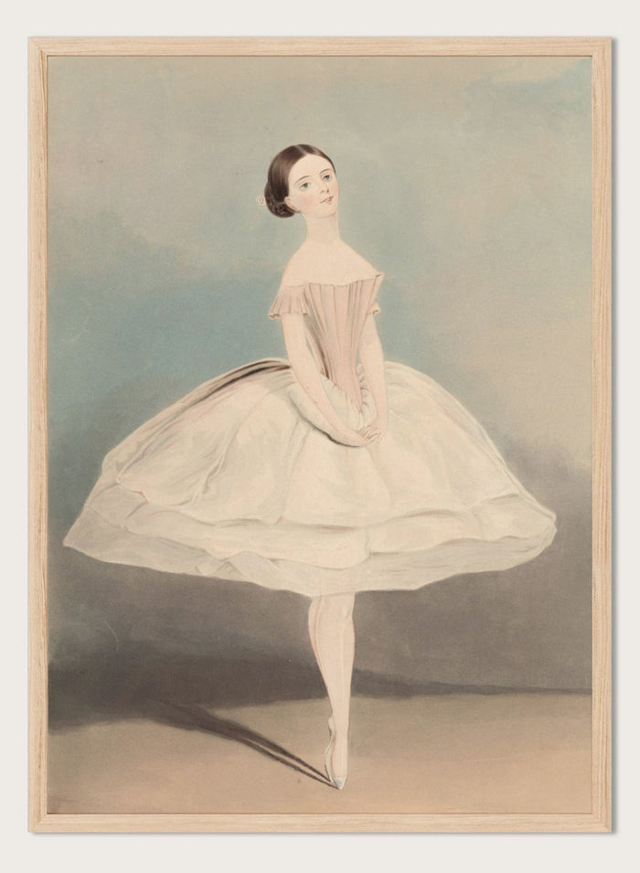 "Miss Clara Webster" Art Print_Sugar & Canvas_G. A. Turner