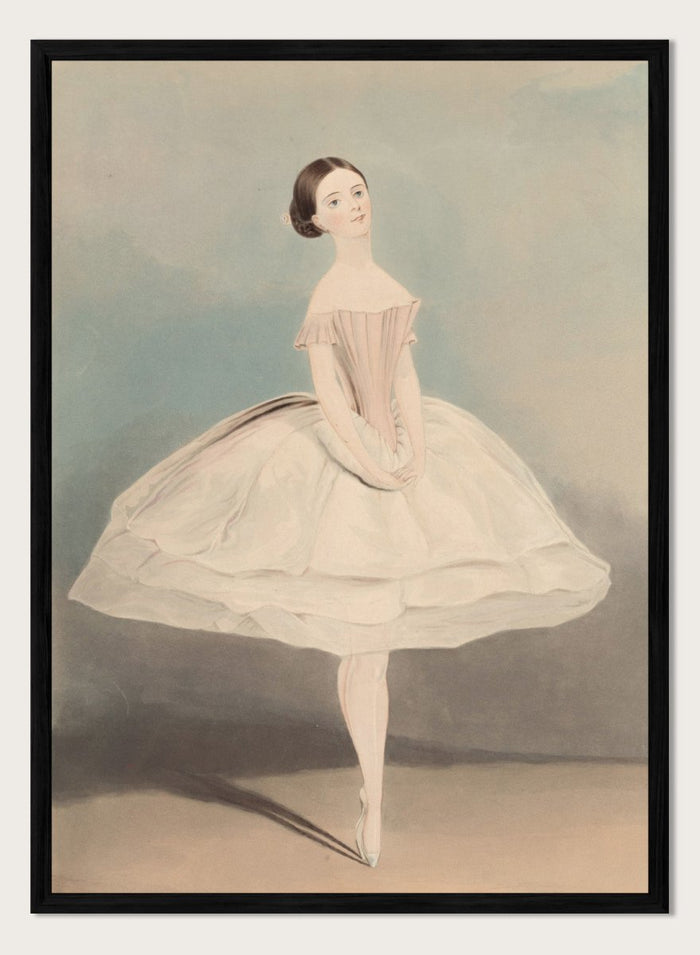 "Miss Clara Webster" Art Print_Sugar & Canvas_G. A. Turner