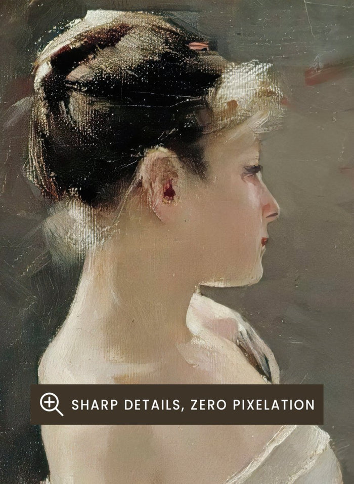 "Model Study" Art Print_Sugar & Canvas_Akseli Gallen-Kallela