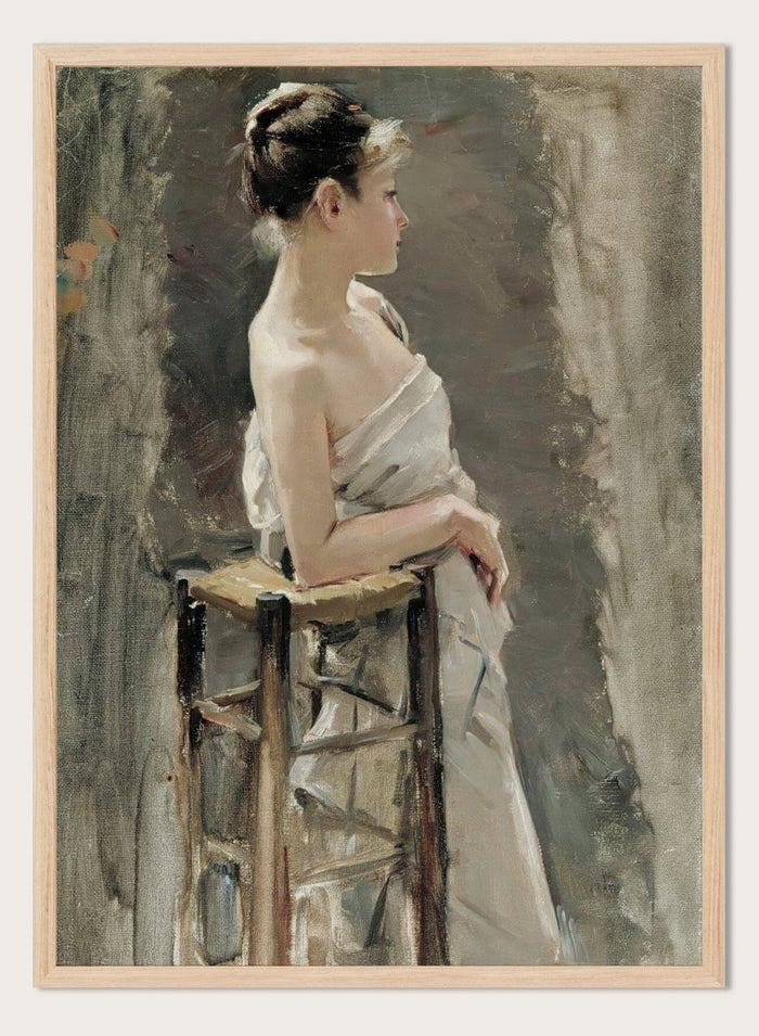 "Model Study" Art Print_Sugar & Canvas_Akseli Gallen-Kallela