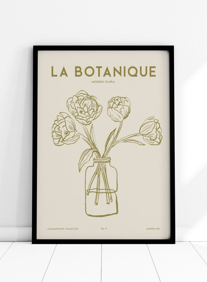 'Modern Flora 05' Aesthetic Art Print_Sugar & Canvas_Sugar & Canvas
