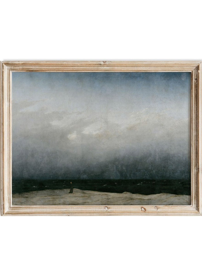 "Monk by the Sea" Art Print_Sugar & Canvas_Caspar David Friedrich