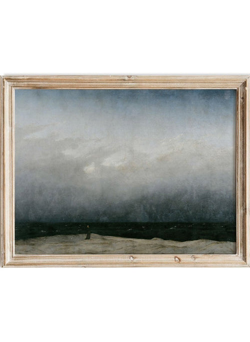 "Monk by the Sea" Art Print_Sugar & Canvas_Caspar David Friedrich
