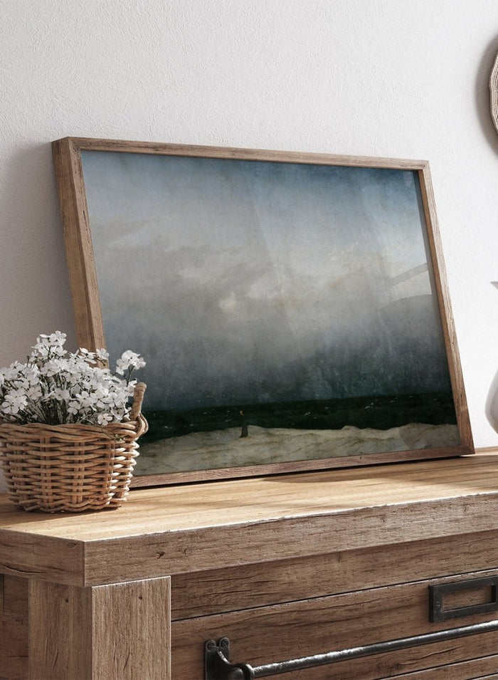 "Monk by the Sea" Art Print_Sugar & Canvas_Caspar David Friedrich
