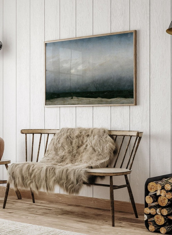 "Monk by the Sea" Art Print_Sugar & Canvas_Caspar David Friedrich