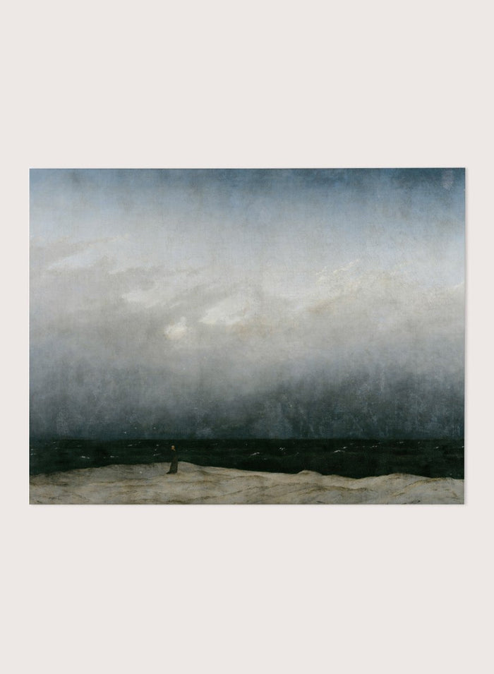 "Monk by the Sea" Art Print_Sugar & Canvas_Caspar David Friedrich