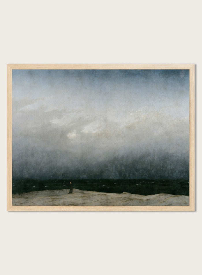 "Monk by the Sea" Art Print_Sugar & Canvas_Caspar David Friedrich