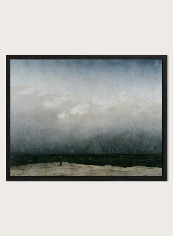 "Monk by the Sea" Art Print_Sugar & Canvas_Caspar David Friedrich