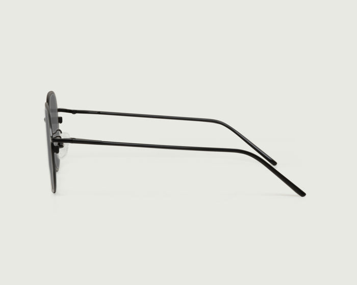 Storm Adaptive::Monty Eyeglasses pilot Black metal side