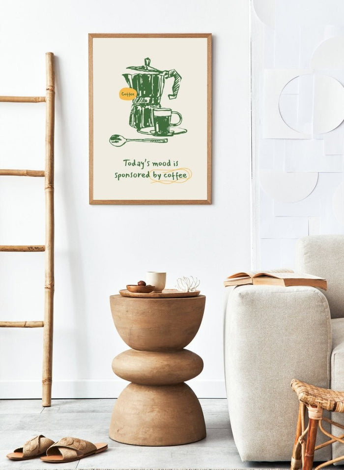 Mood: Caffeinated Coffee Aesthetic Kitchen Art Print_Sugar & Canvas_Sugar & Canvas