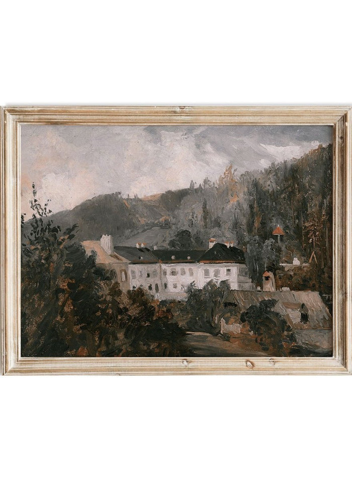 "Motiv Aus Neuwaldegg" Art Print_Sugar & Canvas_Adalbert Stifter