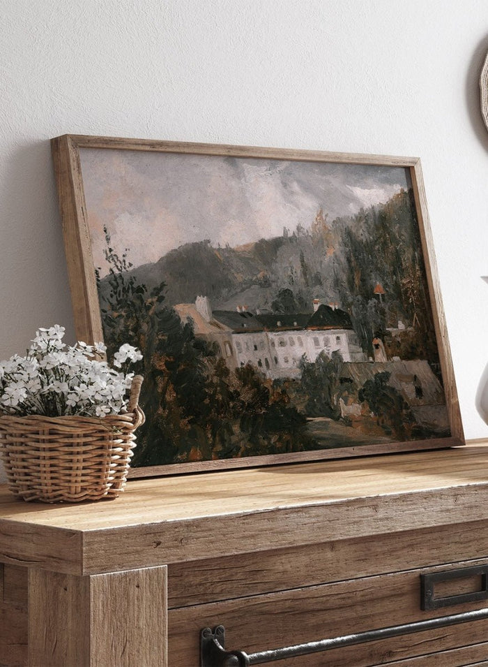 "Motiv Aus Neuwaldegg" Art Print_Sugar & Canvas_Adalbert Stifter